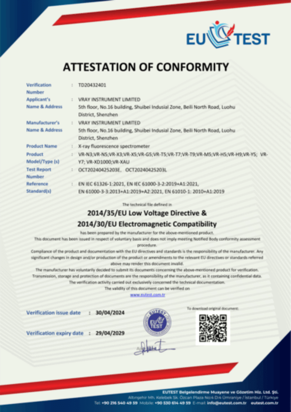 Certificates by VRAY