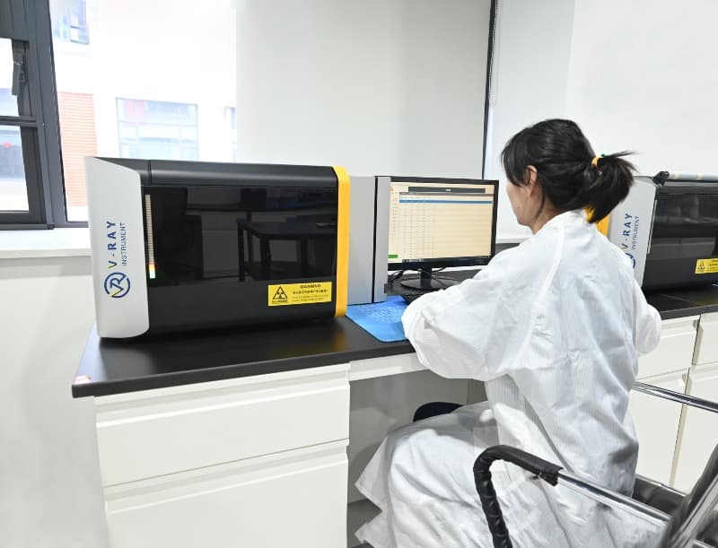 Professional QC Department for XRF Analyzer